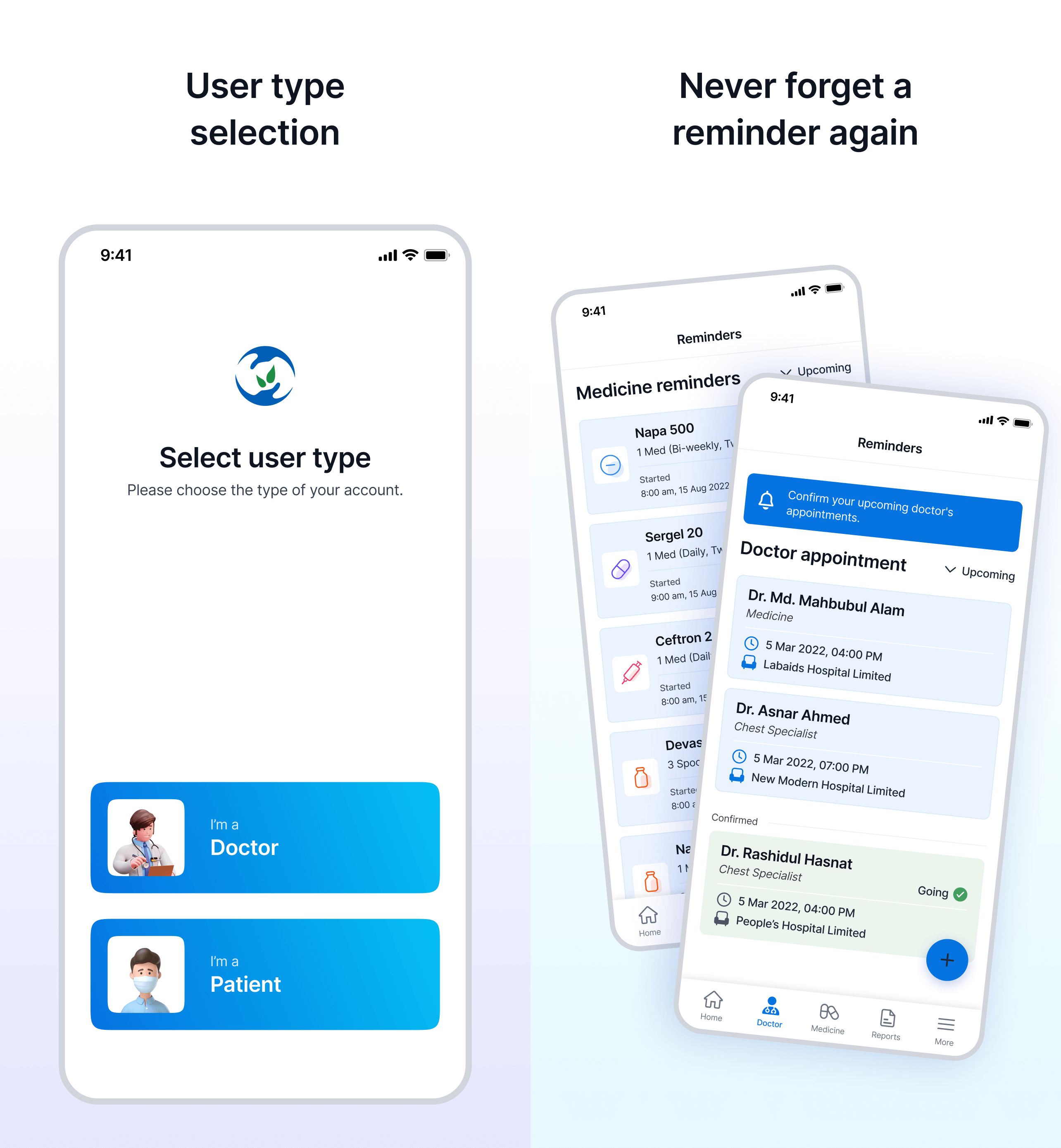 oCare — Virtual Healthcare Platform & Mobile App screen 2